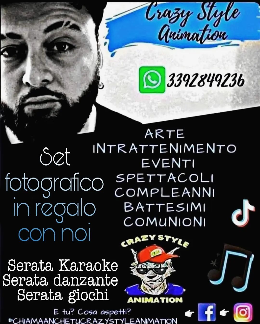 arte e intrattenimento ..compleanni set fotografico video making inclusi